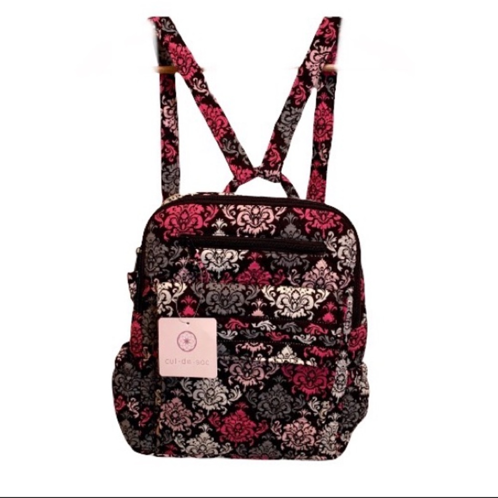 NEW NWT Cul-de-sac Quilted Lightweight Backpack or Purse Vera Bradley